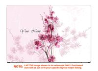 decalrus - Protective Decal for The Acer ChromeBook 11 R-11-CB5-132T / R11-C738T (11.6" Screen) Laptop with Customized Name ACchromebookR11-Name11