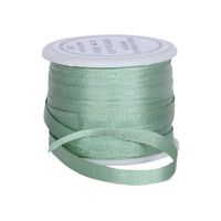 Threadart 100% Pure Silk Ribbon - 4mm Seafoam Green - No. 618-3 Sizes - 50 Colors