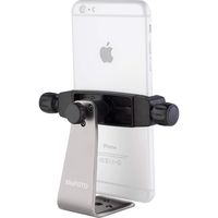 MeFOTO SideKick360 Plus Smartphone Tripod Mount-Stand-Holder, Works with iPhone, Google, HTC, Nexus, Lumia, Galaxy, Xperia and all other Smartphones (see details below) - Titanium (MPH200T)