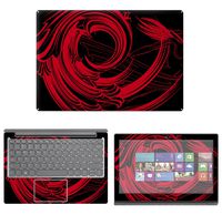 decalrus - Protective Decal Abstract Rose Skin Sticker for Lenovo IdeaPad 120S 11 (11.6" Screen) case Cover wrap LEideapad120S_11-91