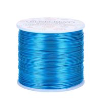 BENECREAT 20 Gauge 770FT Aluminum Wire Anodized Jewelry Craft Making Beading Floral Colored Aluminum Craft Wire - DeepSkyBlue