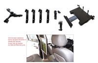 a Long Length Type headrest Mount Bracket for Netbook Mini-Laptop with All Metal Sturdy Frame(Y Frame and 95mm+55mm Bars) and Universal Holder(Tray)