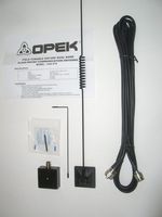RK-OPEK VUG-270 DUAL BAND VHF/UHF HI-GAIN WINDOW ON GLASS MOUNT MOBILE HAM ANTENNA