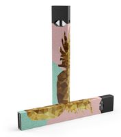 Summer Skin-kit for The Pax JUUL (JuulLabs) Vaping Device (Skin Only) - Geometric Summer Pineapple v1