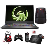MSI Alpha 15 A3DD-004 (AMD Ryzen 7 3750H, 16GB RAM, 512GB NVMe SSD, Redeon RX5500M 4GB, 15.6" Full HD 144Hz 3ms, Windows 10) Gaming Notebook