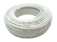 Audiopipe 16 Gauge 100' Feet White Speaker Wire Zip Cable Copper Clad Aluminum Car Stereo