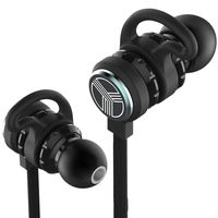 TREBLAB J1 - Elite Wireless Running Earphones - Hyper-HD aptX Stereo Sound Magnetiс Earbuds. IPX6 Waterproof, Microphone, Noise Cancelling Best Bluetooth Sport Headphones. Wireless Headphones for Gym