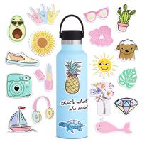 Vsco Stickers for Water Bottles,Hydro Flask,Laptop,Phone,Fridges,Suitcase. Fashion Cute Stickers for Teens.(35 Pack)
