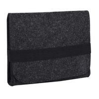 Mumusuki Wool Electronics Organizers Mobile Power Pack Headset Data Cable Case Office Supplies Organizer Bag Large Capacity Digital Package Portable (Dark Grey)