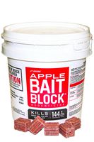 JT Eaton 709-AP Bait Block Rodenticide Anticoagulant Bait, Apple Flavor, for Mice and Rats (Pail of 144)