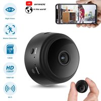 Mini Spy Camera WiFi Hidden Camera ClickCam Wireless HD 1080P Indoor Home Small Spy Cam Security Camera/Nanny Cam Built-in Battery with Motion Detection/Night Vision for iPhone/Android/Tablet