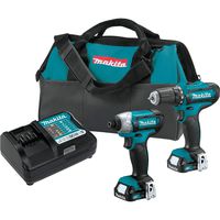 Makita CT226 12V Max CXT Lithium-Ion Cordless 2-Pc. Combo Kit (1.5Ah)