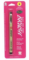 Sakura 38081 Pigma Blister Card Brush Pen, Black