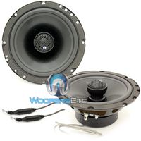 CL-6CX - CDT Audio 6.5" 130W RMS 2-Way Coaxial Speakers with X-1 Separate Tweeter Crossovers