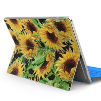 igsticker Ultra Thin Premium Protective Back Stickers Skins Universal Tablet Decal Cover for Microsoft Surface Pro 4/ Pro 2017/ Pro 6(2018) 012128 Sunflower　Flower　Plant
