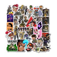 Game Apex Hero Laptop Stickers - 50 Pcs Cool Vinyl Decals Water Bottle Phone Case Notebook Guitar Skateboard Travel Teen Adults Waterproof Unique