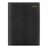 Letts 2019 Legacy Weekly Planner, Black, 8-1/4 x 5-7/8, English (C081219-2019)