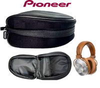 Pioneer Headphone Case Storage Bag Waterproof Zipper Travel Portable Headphone Carrying Case, Perfectly Fit for Pioneer SE-MS7BT / SE-MS9BN-B/SE-MS5T(T) and More (Black}