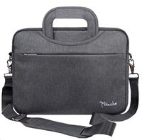i-Tech Attache Waterproof Laptop Bag Shoulder Messenger Bag Case Sleeve Business Bag Soft Briefcase for Men Women 12.9 inch iPad Pro, 13.3 inch MacBook Pro, and 14 inch Laptops and Tablet Computers