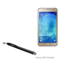 Samsung Galaxy J7 Stylus Pen, BoxWave [EverTouch Capacitive Stylus] Fiber Tip Capacitive Stylus Pen for Samsung Galaxy J7 - Jet Black