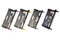 Speedy Toner Xerox Phaser 6180 Remanufactured High Yield Capacity Laser Toner Cartridges Replacement for Xerox Phaser 6180, Set of 4 Toner