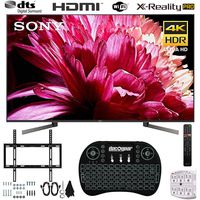 Sony XBR-55X950G 55"-Class BRAVIA 4K HDR Ultra HD Smart TV (2019) + Wireless Keyboard + Wall Mount Bundle