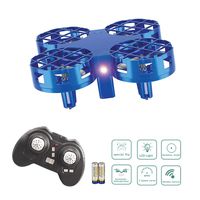 RC Kids Drones Boy Toys - Hand Operated Mini Drone, Quadcopter for Beginners, Remote Control Flying Ball Drone Toy for Grils 6 7 8 9 10 & UP Years Old (Blue)