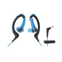 Audio-Technica ATH-SPORT1BL SonicSport In-Ear Headphones, Blue