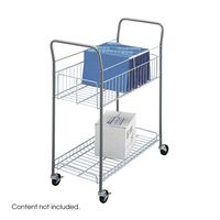 Safco Products 7754 Economy Mail Cart, Gray