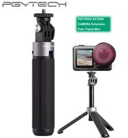 OSMO Action Camera 4K HD Video Cam Digital Waterproof Battery Charging Kit Adhesive Mount Frame Accessories Compatible with DJI OSMO Action Camera (PGYTECH Action Camera Extension Pole Tripod Mini)