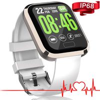 Smart Watch for Android iOS - Men Women Waterproof Sport Fitness Tracker Watch Heart Rate, Blood Pressure/Oxygen Monitor Watch GPS Pedometer Calories Smart Bracelet Valentine's Day Birthday Gift