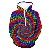 DBHAWK Mens Womens Zip Up Hoodie Casual Zipped Hooded Sweatshirt Cool Funny Jacket Athletic Coat with Pockets