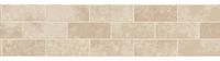 Fine Decor FDB50029 Cream Stone Tile Peel and Stick Border