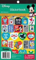 Eureka Back to School Mickey Mouse Stickers for Kids and Teachers, 410 Stickers in 1 Sticker Book, 5.8'' x 9.5''