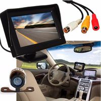 Yoyorule 4.3'' TFT LCD Car Rear View Backup Monitor+Wireless Parking Night Vision Camera
