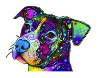 Enjoy It Dean Russo Pit Bull Car Sticker, Outdoor Rated Vinyl Sticker Decal for Windows, Bumpers, Laptops or Crafts