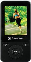 Transcend 8GB MP710 Digital Music Player w/FM Radio, G-Sensor Step Counter - Black Edition