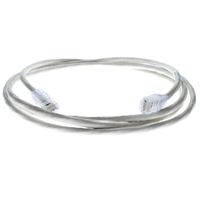 Panduit UTPSP7Y Category-6 8-Conductor Strain Relief Clear Boot Patch Cord, 7-Feet, Off White