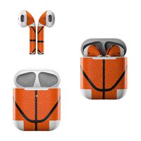 Skin Decals for Apple AirPods - Basketball - Sticker Wrap Fits 1st and 2nd Generation
