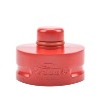 POTAUTO Aluminum Jack Pad Jacking Puck Point Adapter Support for Tesla Model X & S Protects Battery, Side Skirts, Frame Rail (Qty 1, Red)
