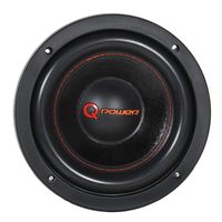 Qpower 8" Woofer Super Heavt Duty