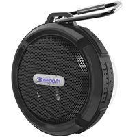 Portable Bluetooth Speaker Waterproof Wireless Built-in Mic Speakerphone Black