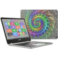 MightySkins Skin Compatible with Samsung Chromebook Plus 12.3"(2017 - Tripping | Protective, Durable, and Unique Vinyl Decal wrap Cover | Easy to Apply, Remove, and Change Styles | Made in The USA