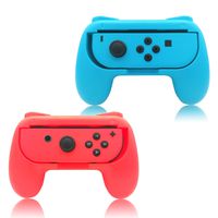 Grips for Nintendo Switch Joy-Con,FYOUNG Controllers for Nintendo Switch Joy Con - Blue and Red (2 Packs)