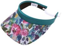 Glove It Golf Visor Painted Meadow - Adjustable Hat for Golf, Wide Brim, UV50 Sun Protection, Soft and Lightweight, Golf Clothing and Accessories