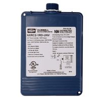 Hubbell NXRC-1R-UNV NX-Room Controller, SPST, 0-10V Dimming, 120/277/347V