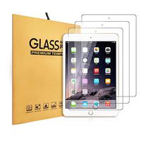 iPad 9.7" Screen Protector,IccTee [3-Pack] HD Clear Premium 9H Hardness Fingerprint Tempered Glass for iPad Air / Air2 / Pro