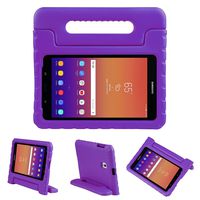 LEADSTAR Case for Samsung Galaxy Tab A 8.0 2017, Shockproof Lightweight Super Protective Convertible Handle Stand Cover Case for Samsung Galaxy Tab A 8" SM-T380/T385 2017 Release (Purple)