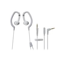 Audio Technica ATHCKP200WH Sportfit Headphones, White