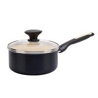 GreenPan CC002638-001 Rio Ceramic Sauepan, 2QT, Black